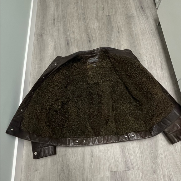 John Varvatos Shearling Trucker Jacket. Size EU 52 USA 42. - Picture 14 of 16